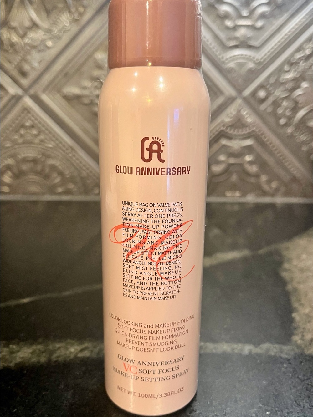 Glow Anniversary Makeup Setting Spray - Soft Focus Finish